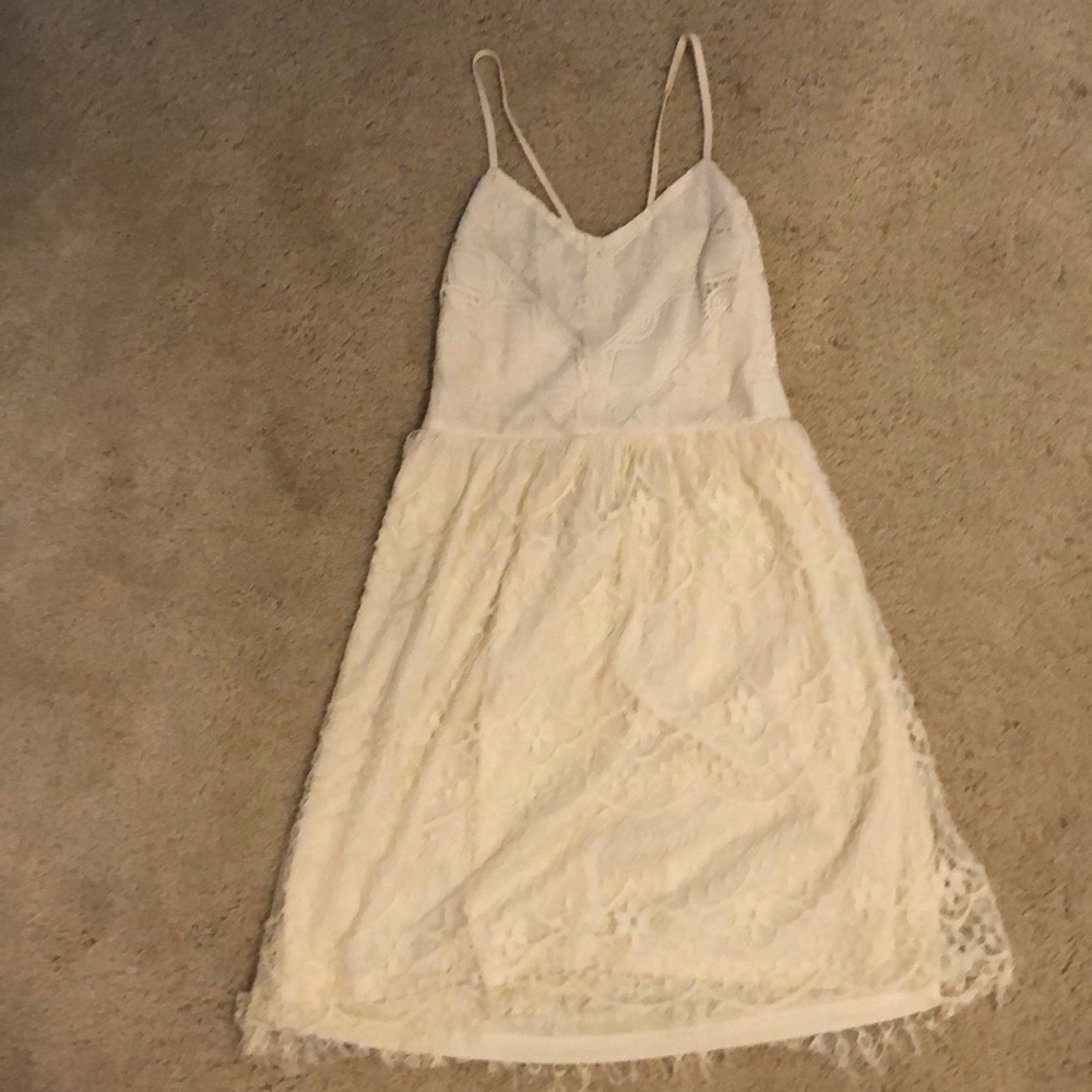 White lace dress from Yellow Button M